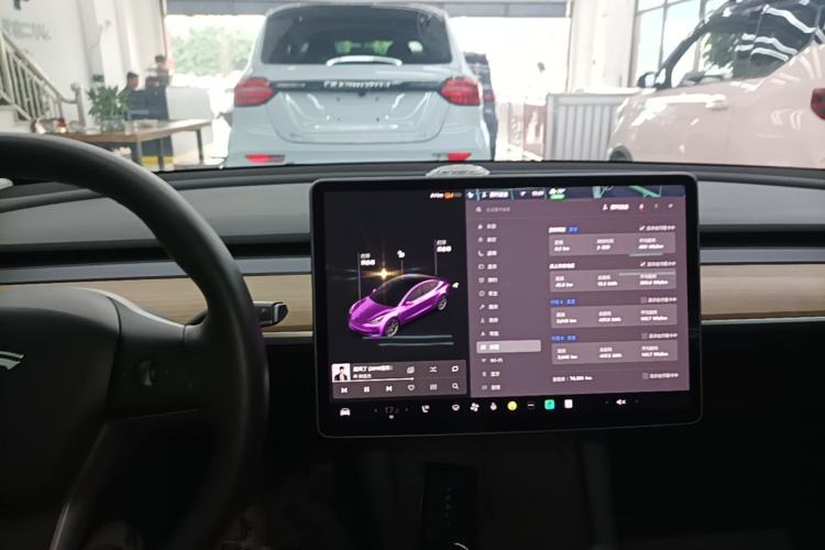 Used Tesla Model 3 2021 Standard Range Rear-Wheel Drive Upgraded Version 3D6 Center Console