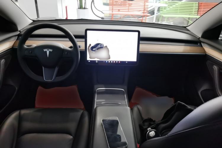 Used Tesla Model 3 2021 Revised Version Standard Range Rear-Wheel Drive Upgraded Edition 3D1 Center Console