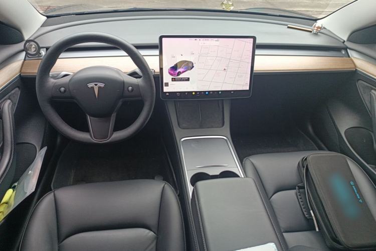 Used Tesla Model 3 2021 Revised Version Standard Range Rear-Wheel Drive Upgraded Edition 3D1 Center Console