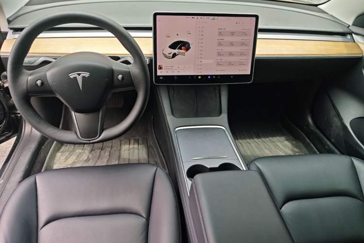 Used Tesla Model 3 2021 Standard Range Rear-Wheel Drive Upgraded Version 3D6 Center Console