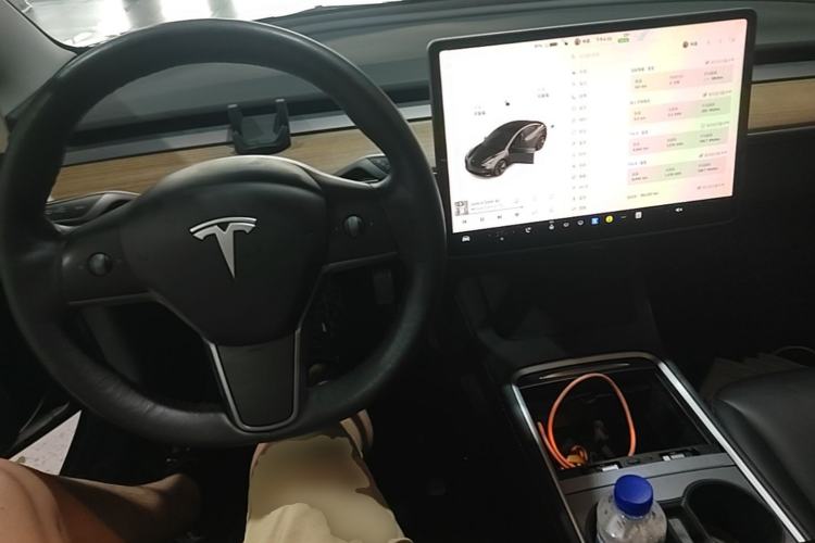 Used Tesla Model 3 2021 Standard Range Rear-Wheel Drive Upgraded Version 3D6 Center Console