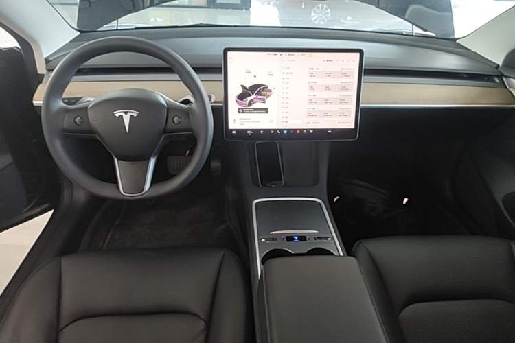 Used Tesla Model 3 2021 Standard Range Rear-Wheel Drive Upgraded Version 3D6 Center Console