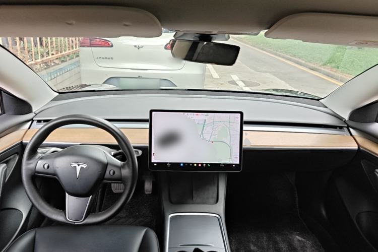 Used Tesla Model 3 2021 Revised Version Standard Range Rear-Wheel Drive Upgraded Edition 3D1 Center Console