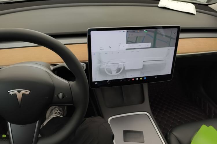 Used Tesla Model 3 2021 Revised Version Standard Range Rear-Wheel Drive Upgraded Edition 3D1 Center Console