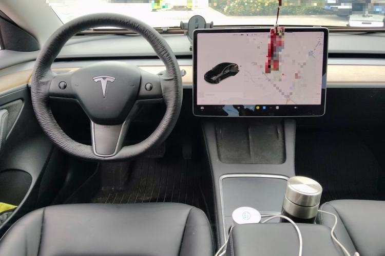 Used Tesla Model 3 2021 Revised Version Standard Range Rear-Wheel Drive Upgraded Edition 3D1 Center Console