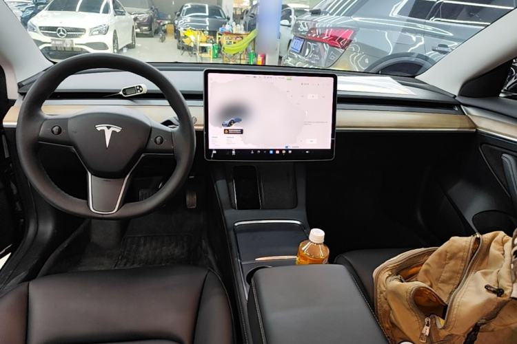 Used Tesla Model 3 2021 Revised Version Standard Range Rear-Wheel Drive Upgraded Edition 3D1 Center Console