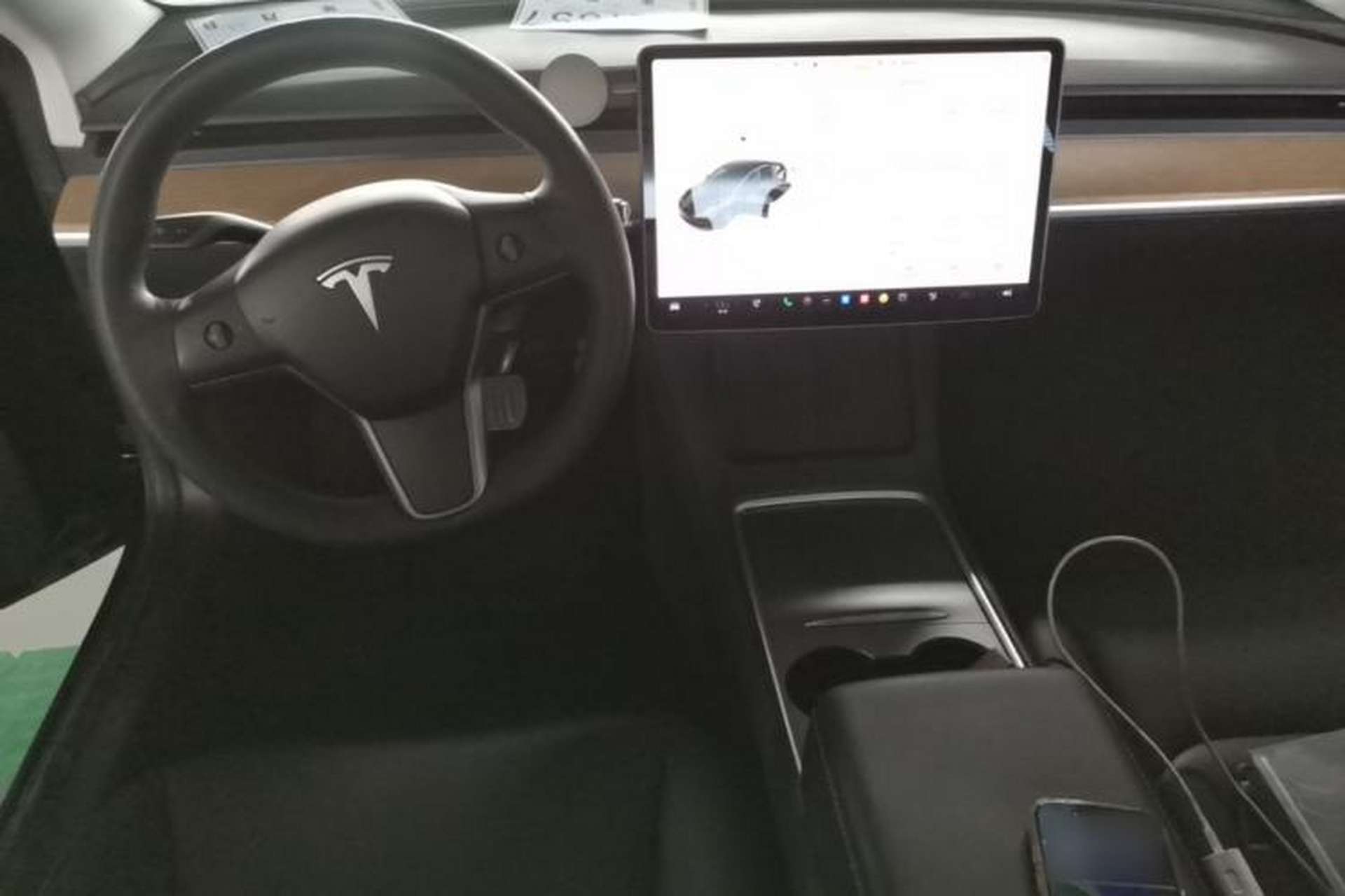 Used Tesla Model 3 2021 Standard Range Rear-Drive Upgraded Version Center Console