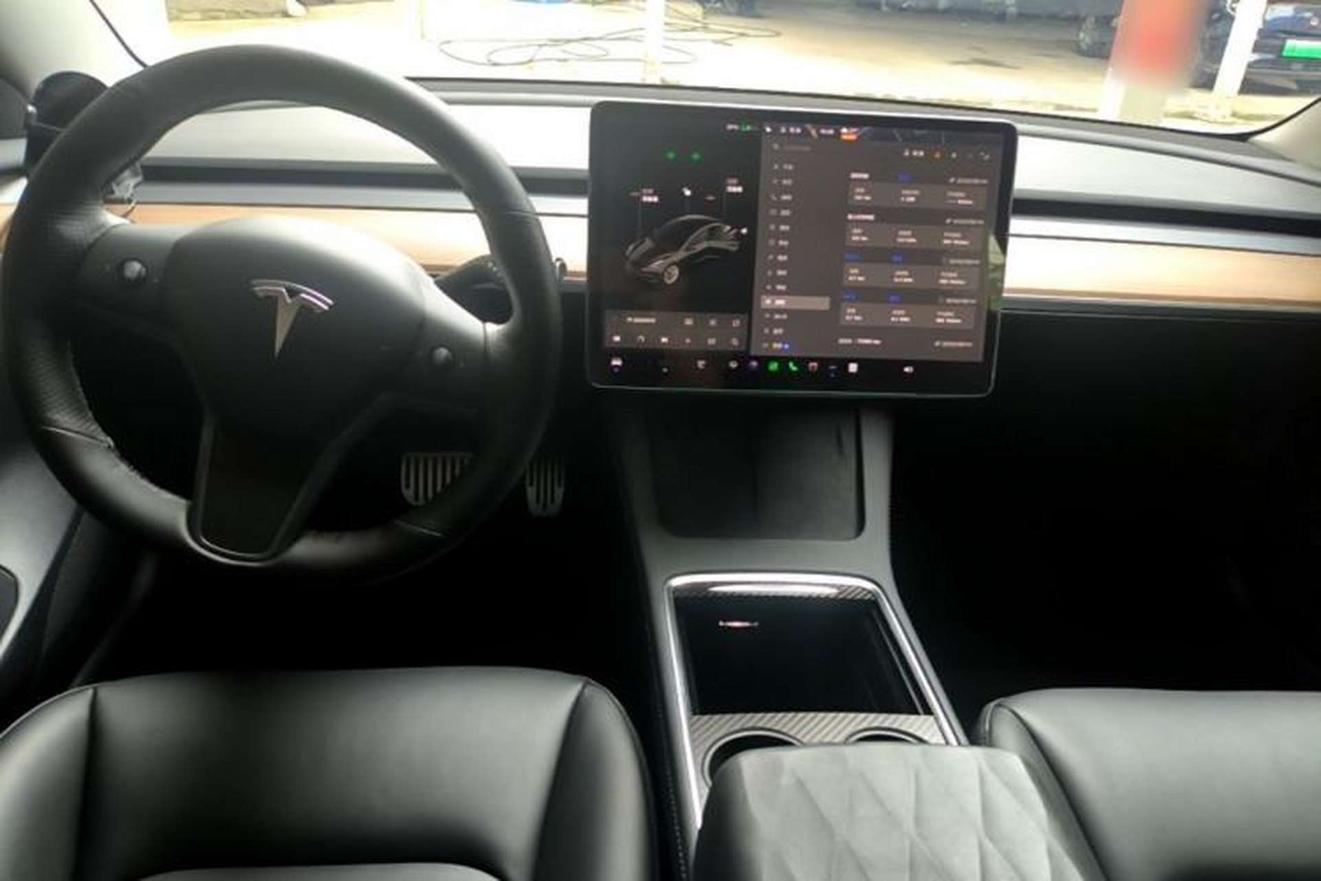 Used Tesla Model 3 2021 Standard Range Rear-Drive Upgraded Version Center Console