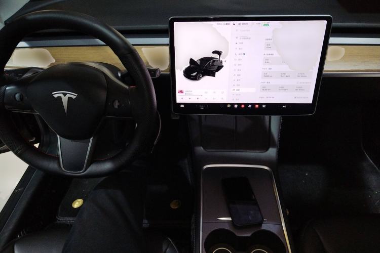 Used Tesla Model 3 2021 Standard Range Rear-Wheel Drive Upgraded Version 3D6 Center Console