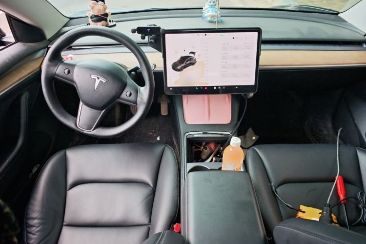Used Tesla Model 3 2021 Standard Range Rear-Wheel Drive Upgraded Version 3D6 Center Console