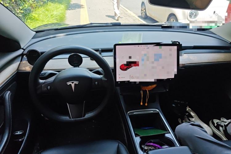 Used Tesla Model 3 2021 Revised Version Standard Range Rear-Wheel Drive Upgraded Edition 3D1 Center Console