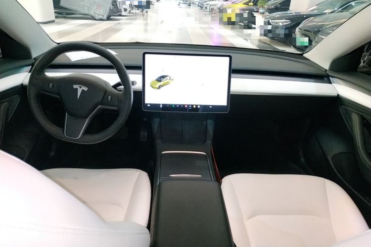 Used Tesla Model 3 2021 Revised Version Standard Range Rear-Wheel Drive Upgraded Edition 3D1 Center Console