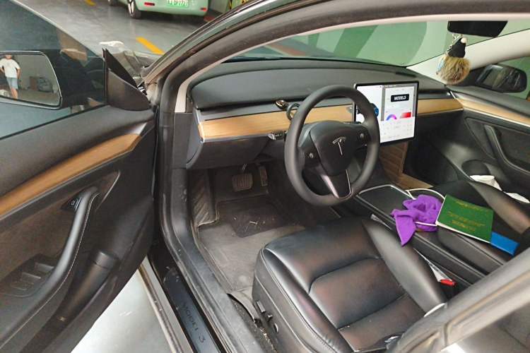Used Tesla Model 3 2021 Revised Version Standard Range Rear-Wheel Drive Upgraded Edition 3D1 Driver Seat