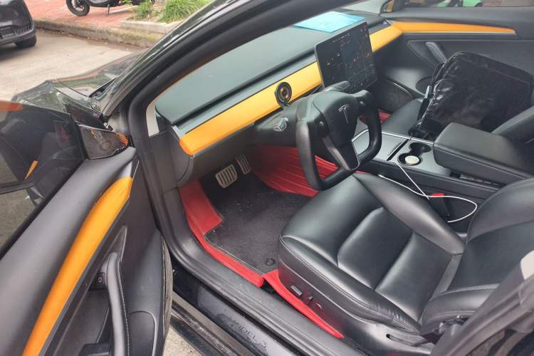 Used Tesla Model 3 2021 Performance High-Performance All-Wheel-Drive Version Driver Seat
