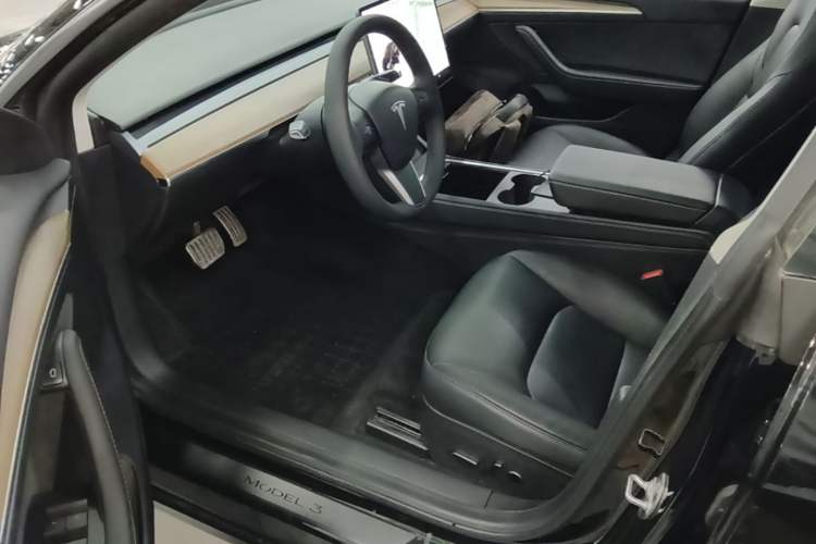 Used Tesla Model 3 2021 Revised Version Standard Range Rear-Wheel Drive Upgraded Edition 3D1 Driver Seat