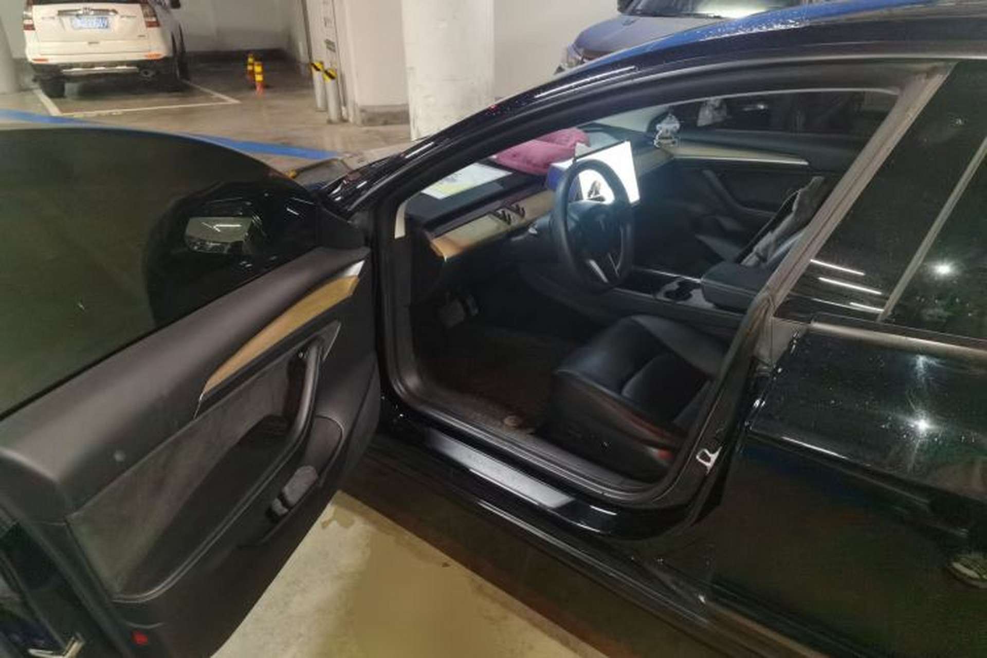 Used Tesla Model 3 2021 Revised Version Standard Range Rear-Wheel Drive Upgraded Edition 3D1 Driver Seat
