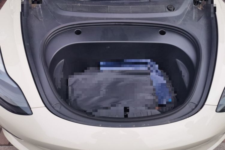 Used Tesla Model 3 2021 Revised Version Standard Range Rear-Wheel Drive Upgraded Edition 3D1 Engine Bay