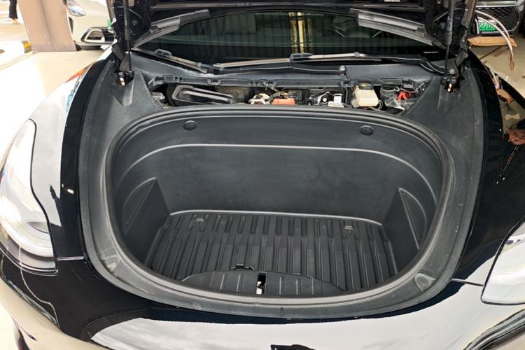 Used Tesla Model 3 2021 Standard Range Rear-Wheel Drive Upgraded Version 3D6 Engine Bay