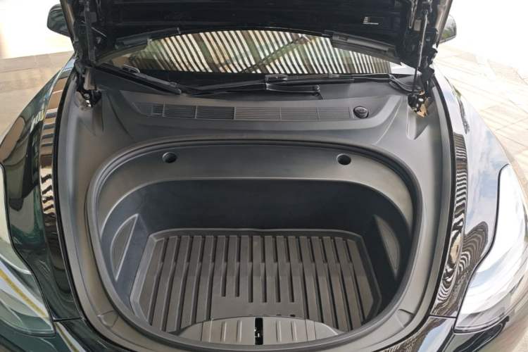 Used Tesla Model 3 2021 Standard Range Rear-Wheel Drive Upgraded Version 3D6 Engine Bay
