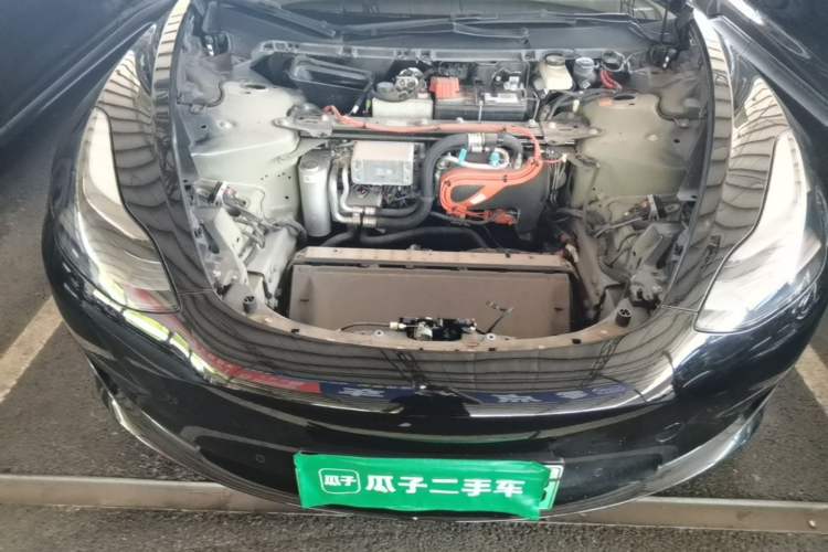 Used Tesla Model 3 2021 Standard Range Rear-Wheel Drive Upgraded Version 3D6 Engine Bay