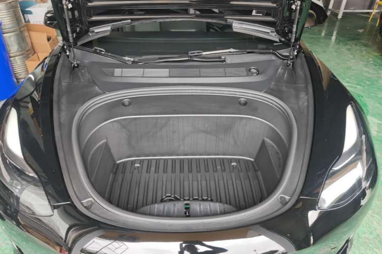 Used Tesla Model 3 2021 Standard Range Rear-Wheel Drive Upgraded Version 3D6 Engine Bay