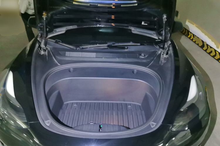 Used Tesla Model 3 2021 Standard Range Rear-Wheel Drive Upgraded Version 3D6 Engine Bay