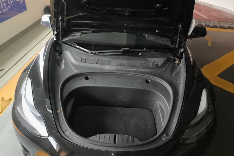 Used Tesla Model 3 2021 Standard Range Rear-Wheel Drive Upgraded Version 3D6 Engine Bay