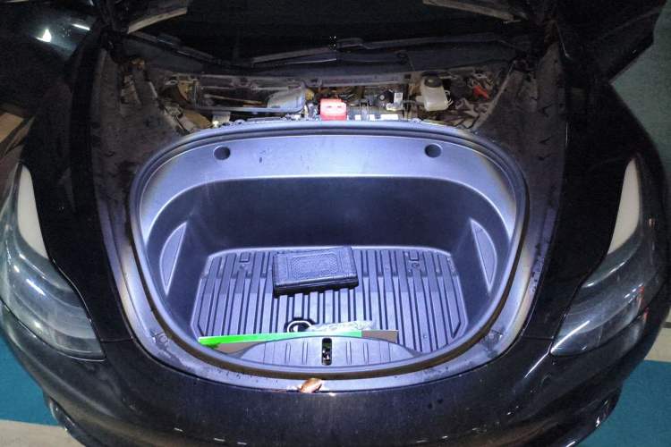 Used Tesla Model 3 2021 Standard Range Rear-Drive Upgraded Version Engine Bay