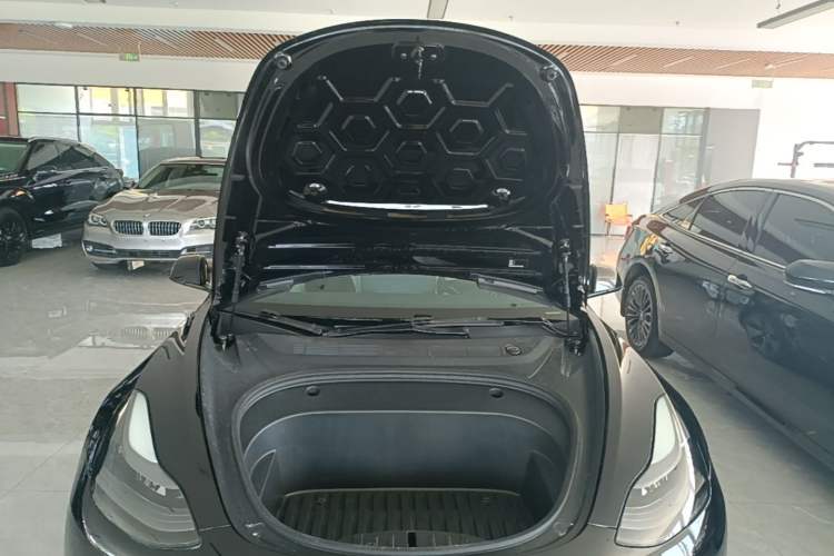 Used Tesla Model 3 2021 Standard Range Rear-Wheel Drive Upgraded Version 3D6 Engine Bay