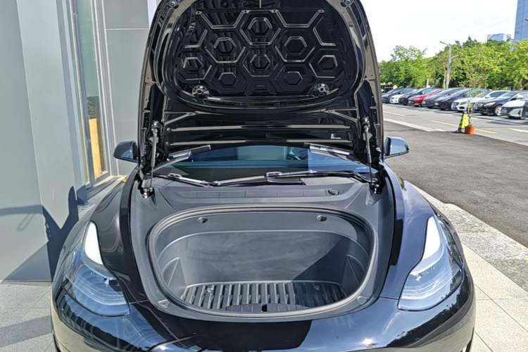 Used Tesla Model 3 2021 Revised Version Standard Range Rear-Wheel Drive Upgraded Edition 3D1 Engine Bay