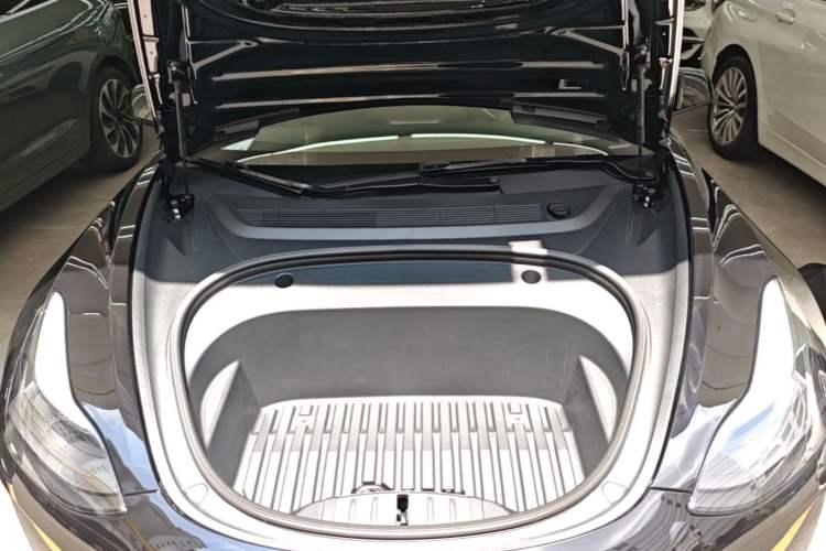 Used Tesla Model 3 2021 Revised Version Standard Range Rear-Wheel Drive Upgraded Edition 3D1 Engine Bay