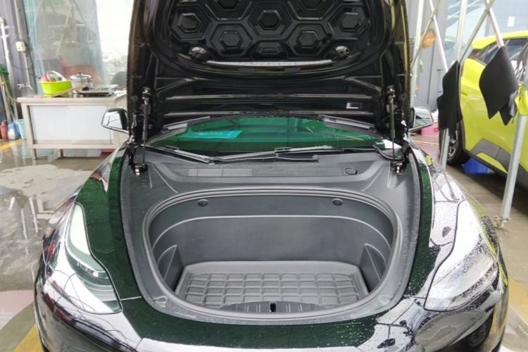 Used Tesla Model 3 2021 Standard Range Rear-Wheel Drive Upgraded Version 3D6 Engine Bay