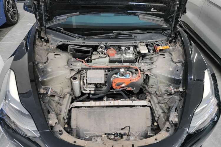 Used Tesla Model 3 2021 Standard Range Rear-Wheel Drive Upgraded Version 3D6 Engine Bay