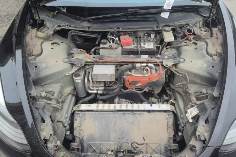 Used Tesla Model 3 2021 Standard Range Rear-Drive Upgraded Version Engine Bay