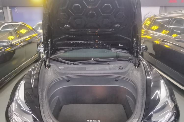 Used Tesla Model 3 2021 Standard Range Rear-Wheel Drive Upgraded Version 3D6 Engine Bay
