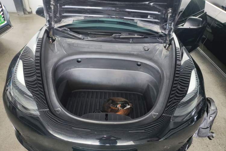 Used Tesla Model 3 2021 Standard Range Rear-Wheel Drive Upgraded Version 3D6 Engine Bay