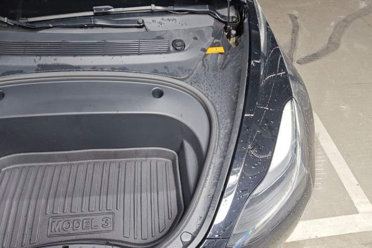 Used Tesla Model 3 2021 Standard Range Rear-Wheel Drive Upgraded Version 3D6 Engine Bay Left