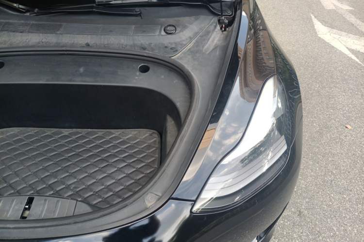 Used Tesla Model 3 2021 Standard Range Rear-Wheel Drive Upgraded Version 3D6 Engine Bay Left