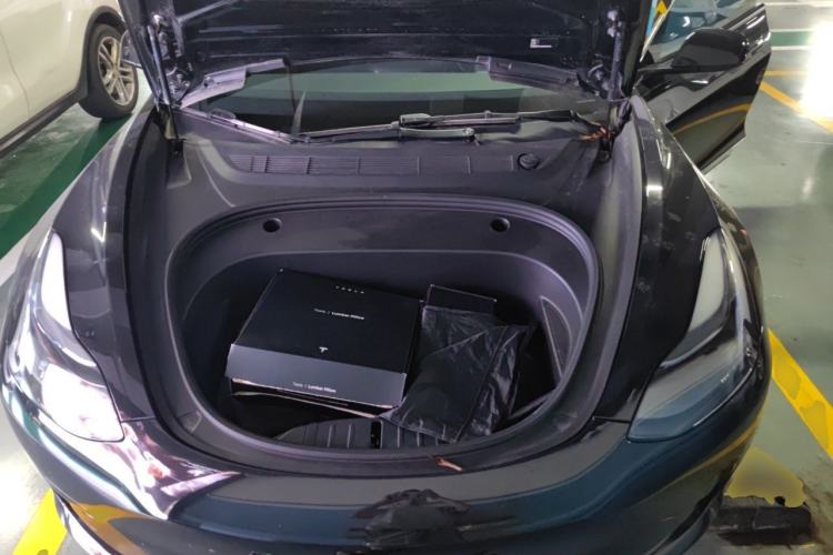 Used Tesla Model 3 2021 Standard Range Rear-Drive Upgraded Version Engine Bay
