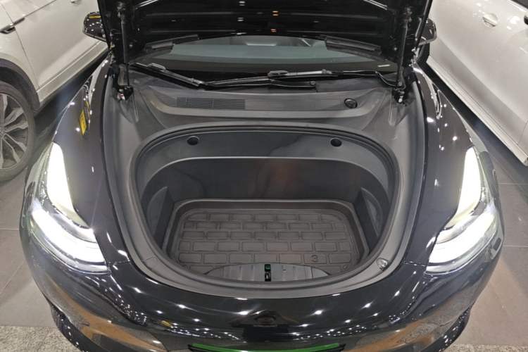 Used Tesla Model 3 2021 Standard Range Rear-Wheel Drive Upgraded Version 3D6 Engine Bay