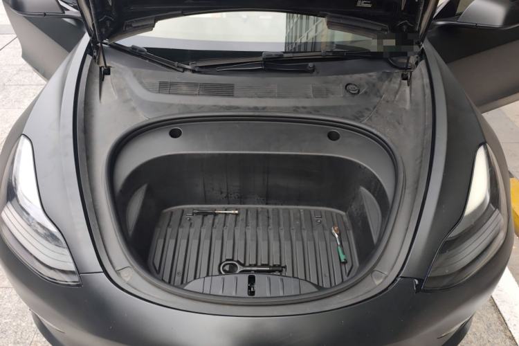 Used Tesla Model 3 2021 Performance High-Performance All-Wheel-Drive Version Engine Bay