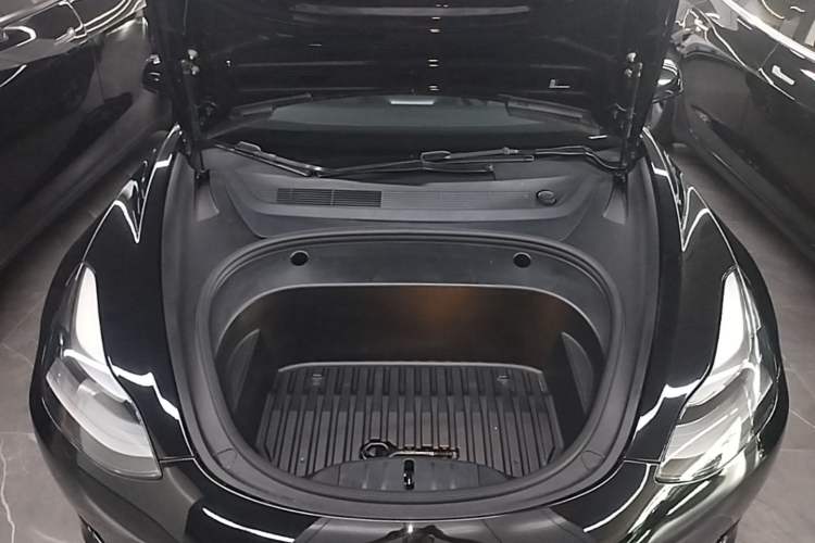 Used Tesla Model 3 2021 Standard Range Rear-Wheel Drive Upgraded Version 3D6 Engine Bay
