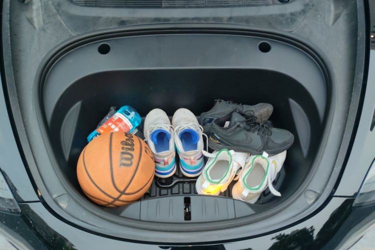 Used Tesla Model 3 2021 Standard Range Rear-Wheel Drive Upgraded Version 3D6 Engine Bay