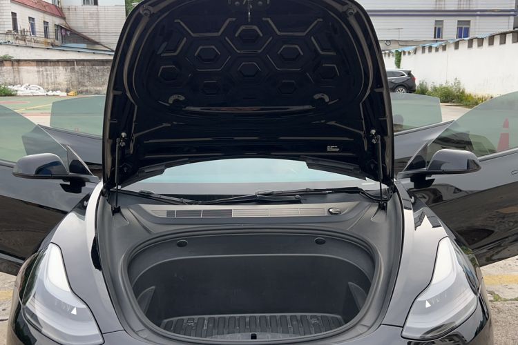 Used Tesla Model 3 2021 Performance High-Performance All-Wheel-Drive Version Engine Bay