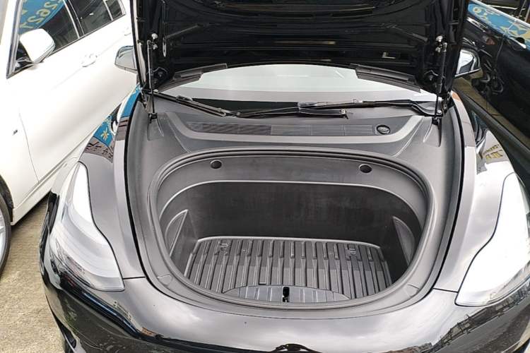 Used Tesla Model 3 2021 Standard Range Rear-Wheel Drive Upgraded Version 3D6 Engine Bay