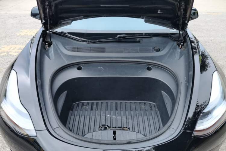 Used Tesla Model 3 2021 Standard Range Rear-Wheel Drive Upgraded Version 3D6 Engine Bay