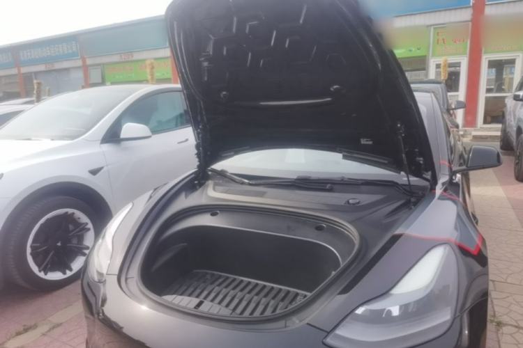 Used Tesla Model 3 2021 Performance High-Performance All-Wheel-Drive Version 3D6 Engine Bay
