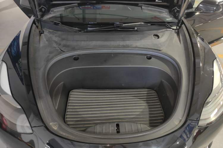 Used Tesla Model 3 2021 Standard Range Rear-Wheel Drive Upgraded Version 3D6 Engine Bay