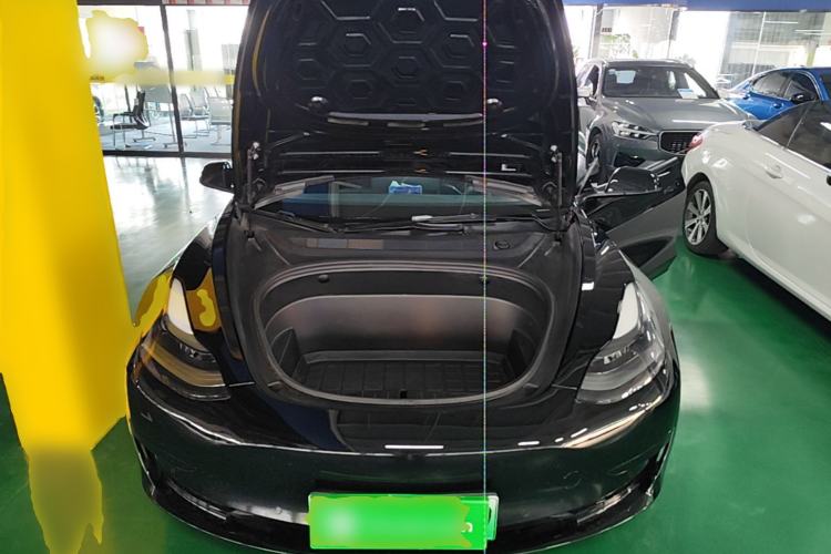 Used Tesla Model 3 2021 Standard Range Rear-Drive Upgraded Version Engine Bay