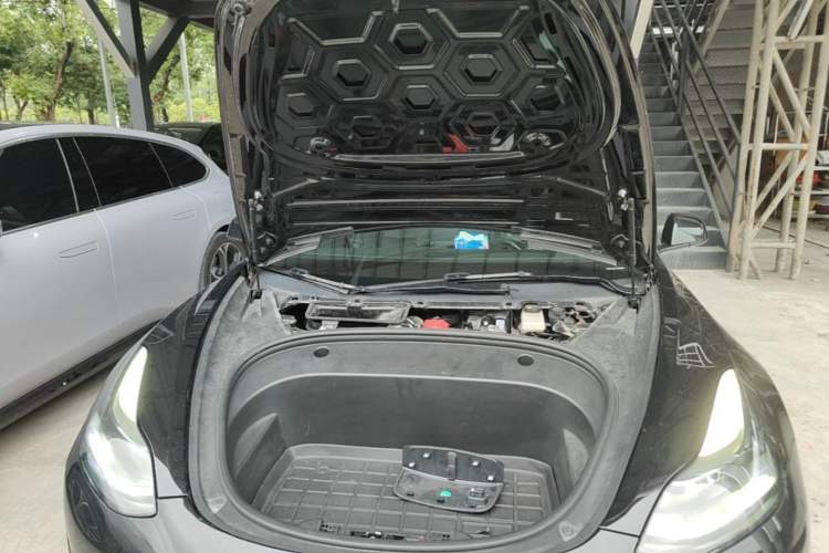 Used Tesla Model 3 2021 Standard Range Rear-Drive Upgraded Version Engine Bay